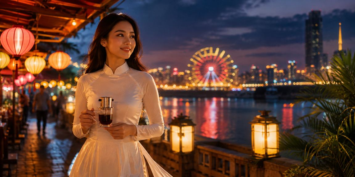 Không gian cà phê Sài Gòn với trải nghiệm roulette trực tuyến trên mobile